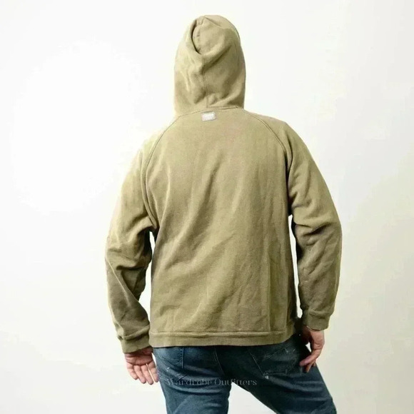 Y2K 2006 Columbia Hoodie Olive Green - Picture 4 of 7